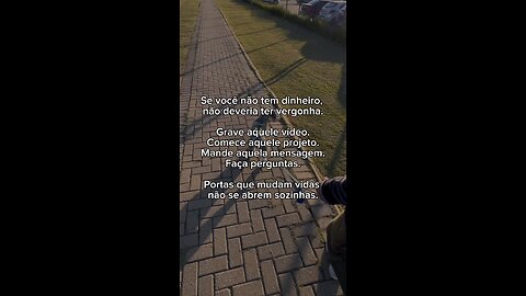 Vergonha não paga as contas