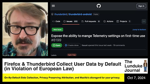 Firefox & Thunderbird Collect User Data by Default (in Violation of European Law)