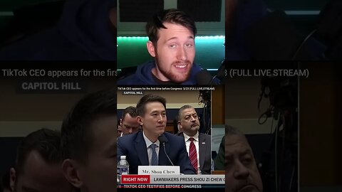 TikTok CEO Testifies Before Congress Part One