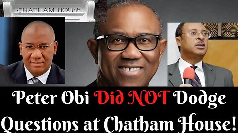 Peter Obi is NOT an Artful Dodger!