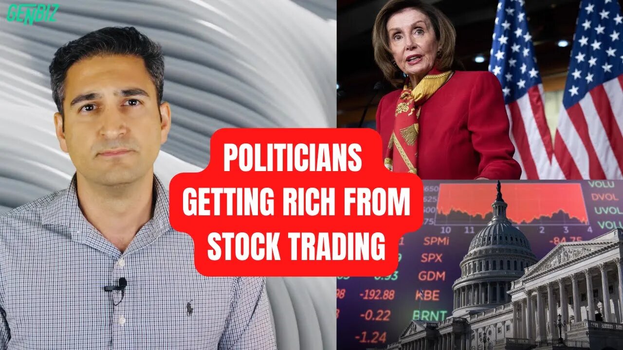 POLITICIANS STILL GETTING RICH FROM TRADING STOCKS - Will Congress Put An End To This?