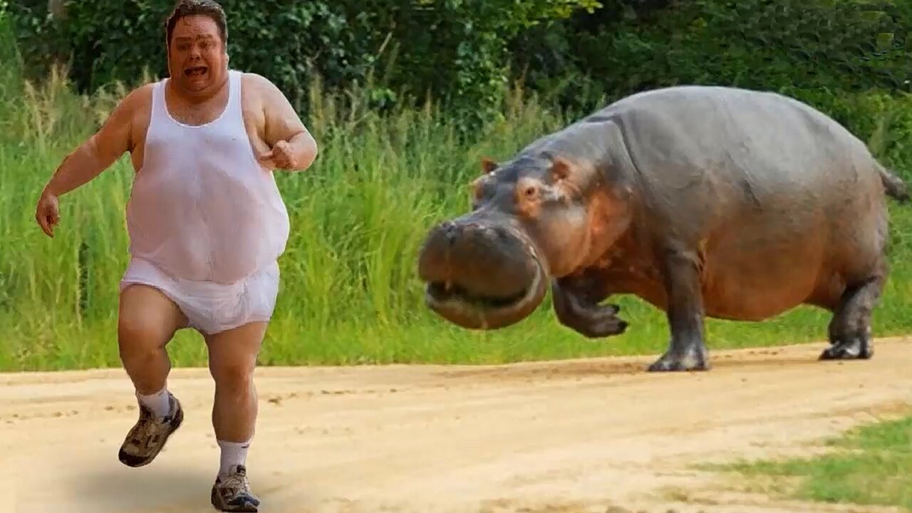 MIGHTY VIDEOS FUNNY DIFFERENT ANIMALS RUNNING
