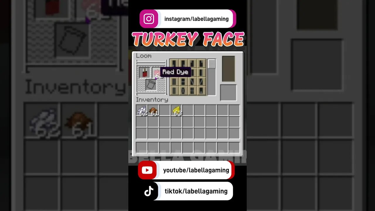 Minecraft: Turkey Face Banner