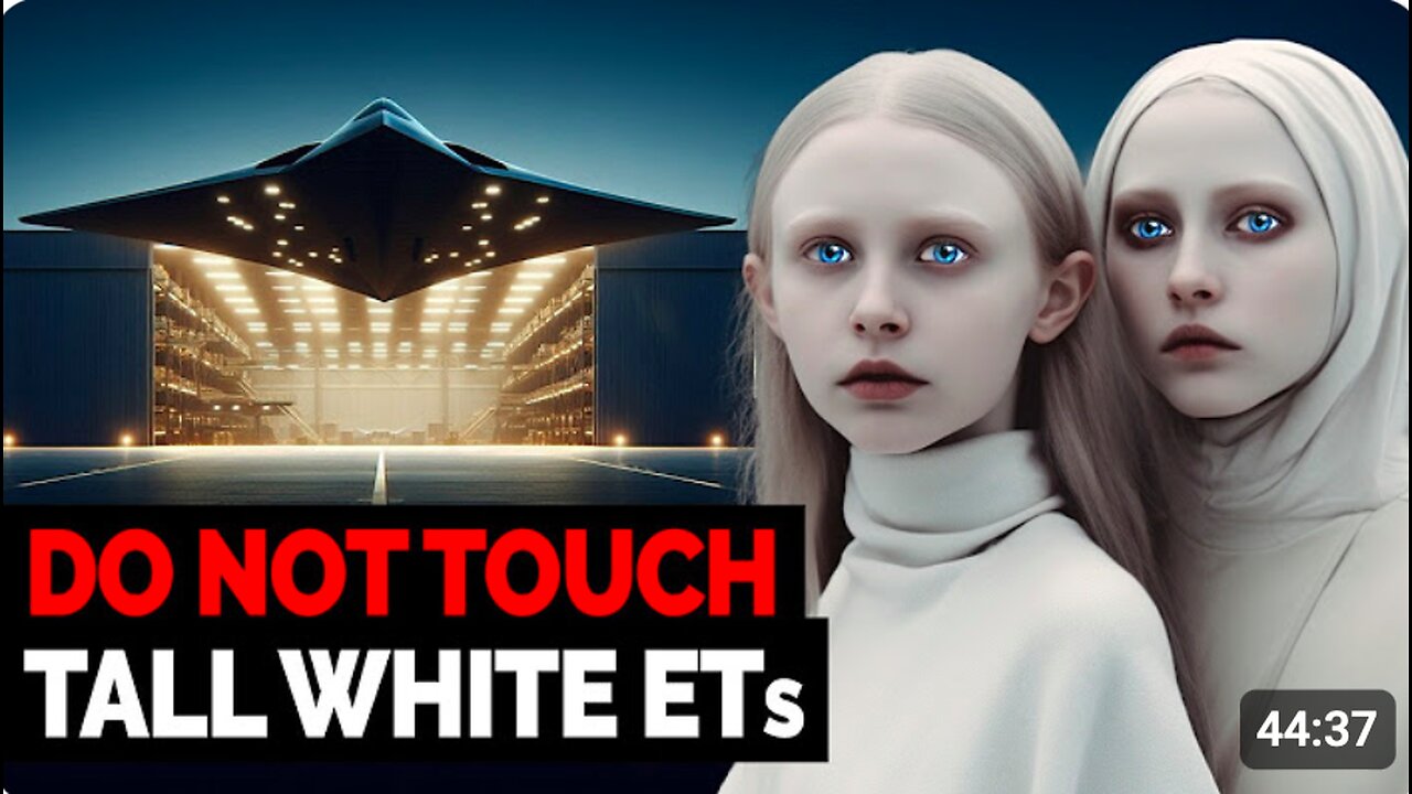 WARNING! Do Not Touch White Tall ETs