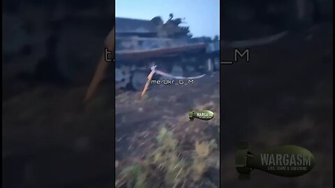 Destroyed column of Ukrainian armor in Zaporozhye