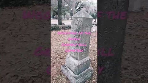 #woodmanoftgeworld #burial #cemetery