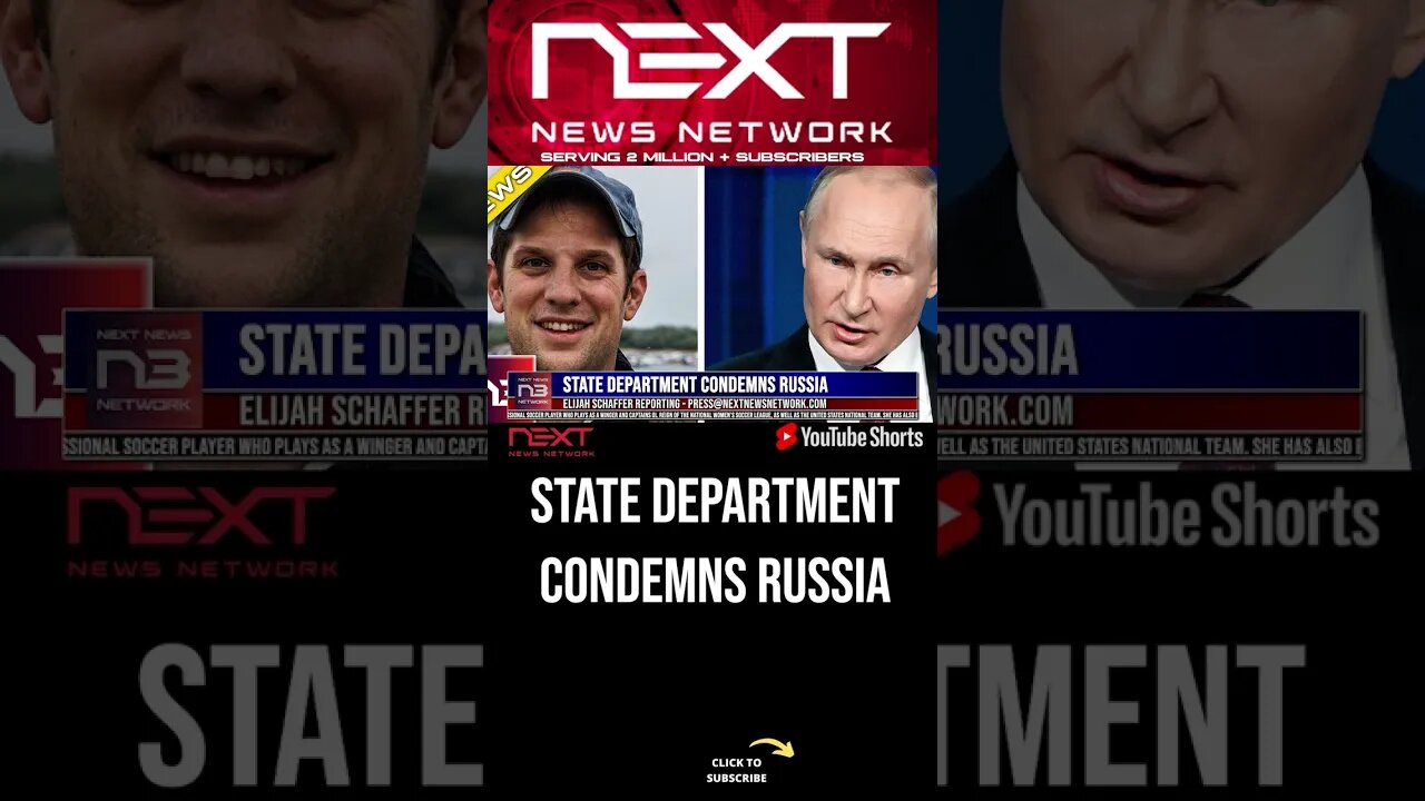 State Department Condemns Russia #shorts