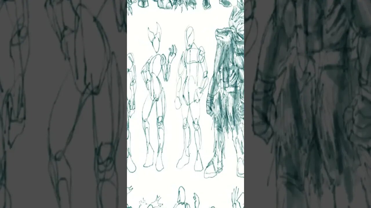 Street Fighter 6 as Furries Art Timelapse#shorts