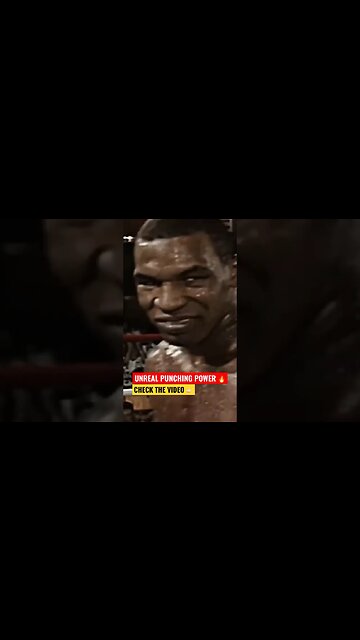 This Punching was respected by Mike Tyson!