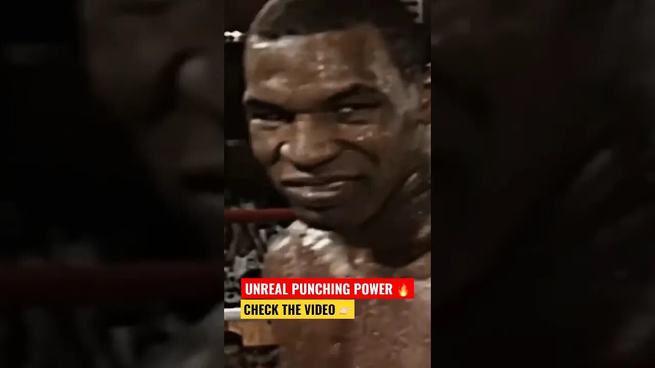 This Punching was respected by Mike Tyson!