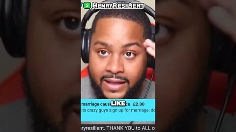 Men are still signing up for married despite Divorce Numbers #henryresilient #divorce