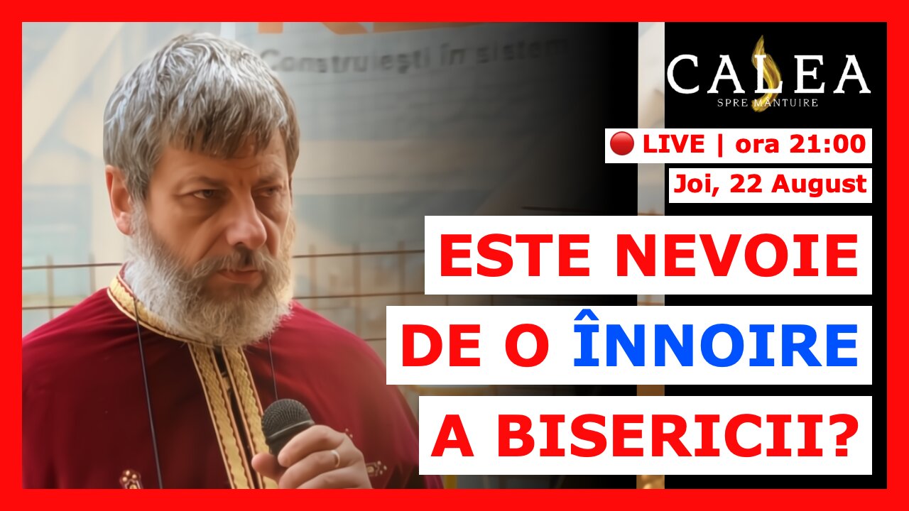 🔴 LIVE #863 - ESTE NEVOIE DE O ÎNNOIRE A BISERICII? || Pr. TUDOR CIOCAN