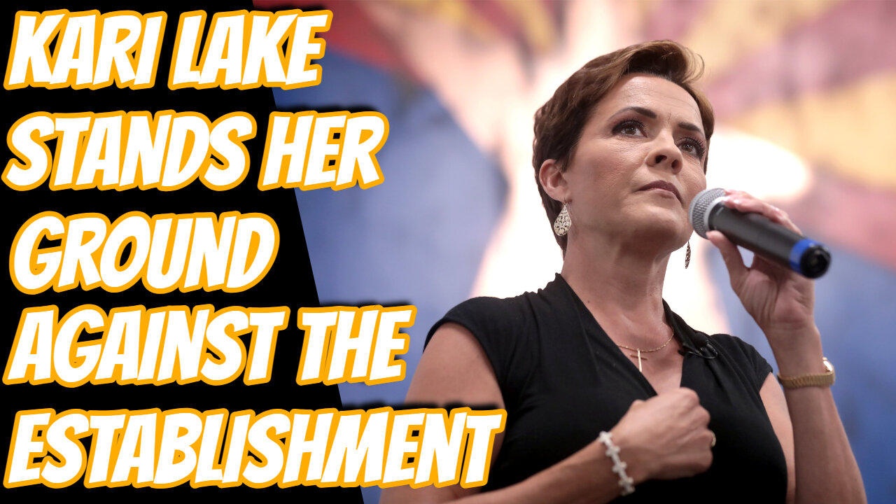 D.C. Elites Attempted To Bribe Kari Lake Not To Run For Senate AND FAILED