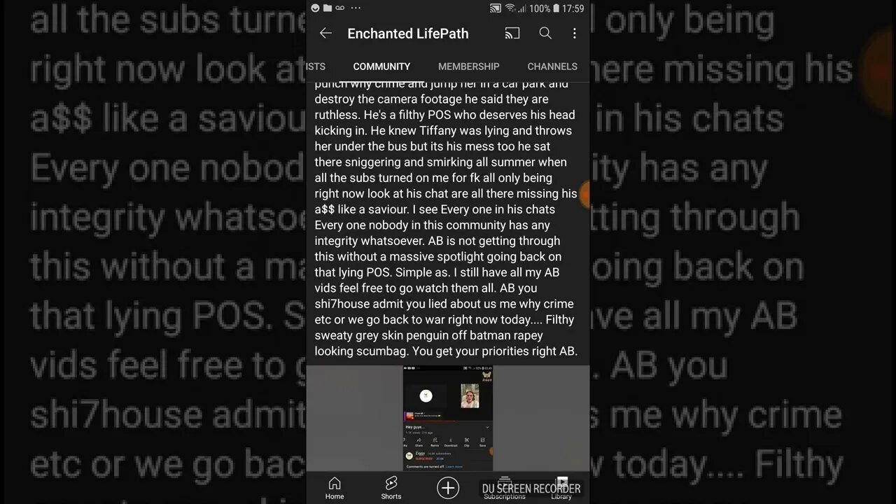 Warning For @A Balance He Best Get His Shi7 In Order Or We Go Again - AB Lied W/TM, Vil & Bomby FACT