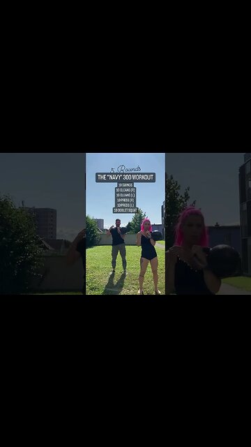 “NAVY” 300 Workout 🫡