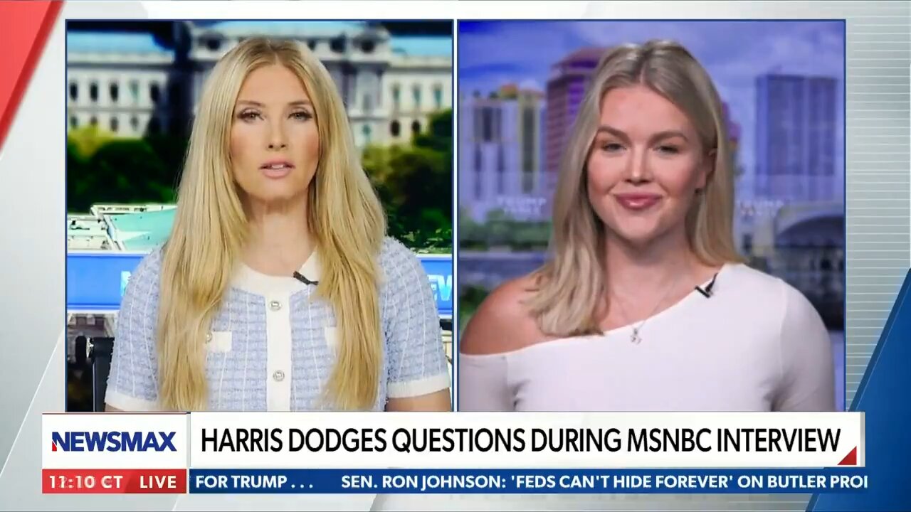 Karoline Leavitt: Kamala's Favorable Interview Still Results in Strikeout! Softballs Can't Save Her!