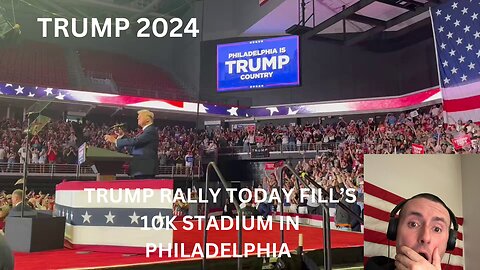 TRUMP RALLY IN PHILADELPHIA GOES SUPER VIRAL WITH THOUSANDS SHOWING UP TO HEAR HIM SPEAK!!