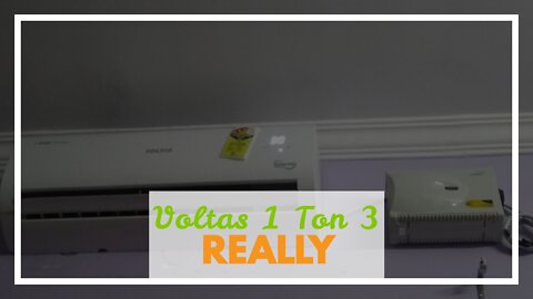 Voltas 1 Ton 3 Star Inverter Split AC (Copper 123V CZT White)