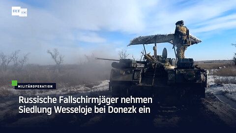 Angriff auf ukrainischen Stützpunkt während der Einnahme der Siedlung Wesseloje