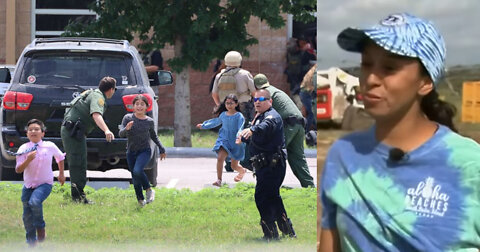 Uvalde Mother Handcuffed by Cops Describes Running Into School During Shooting