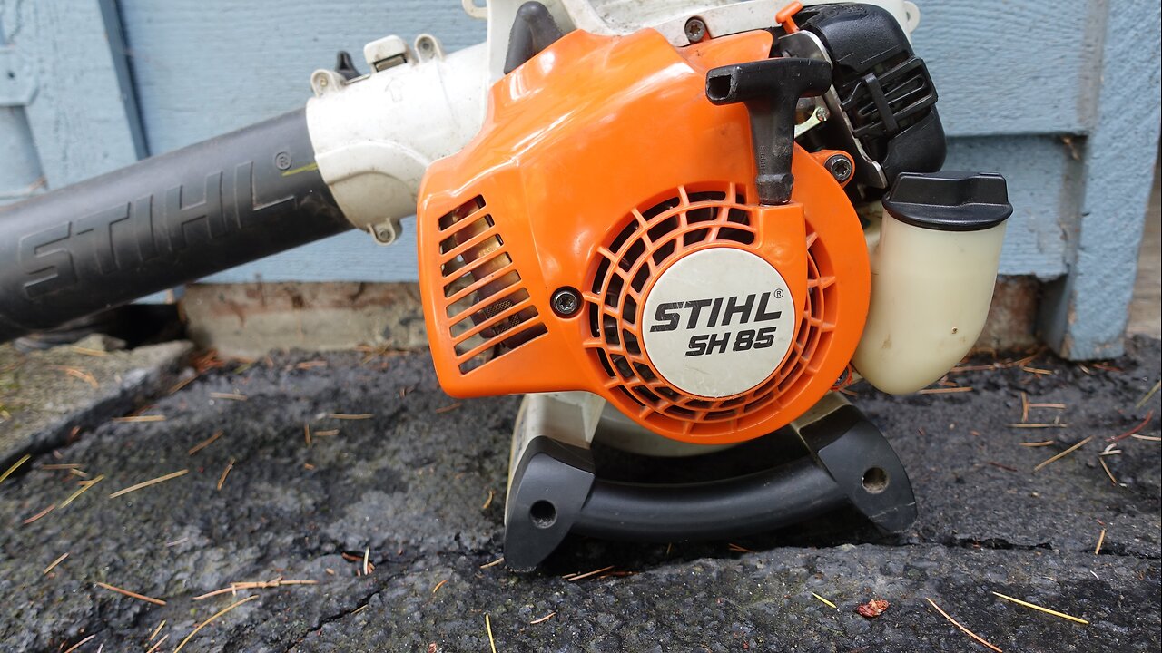 Stihl SH85 Leaf Blower Fanwheel and Air Cleaner Replacement