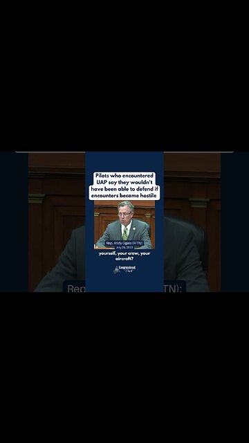 Pilots who encountered UAP say they wouldn't have been able to defend if encounters became hostile