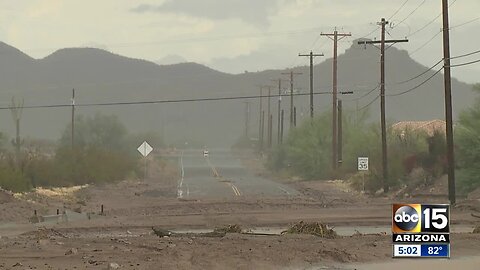 Major storm hits Apache Junction