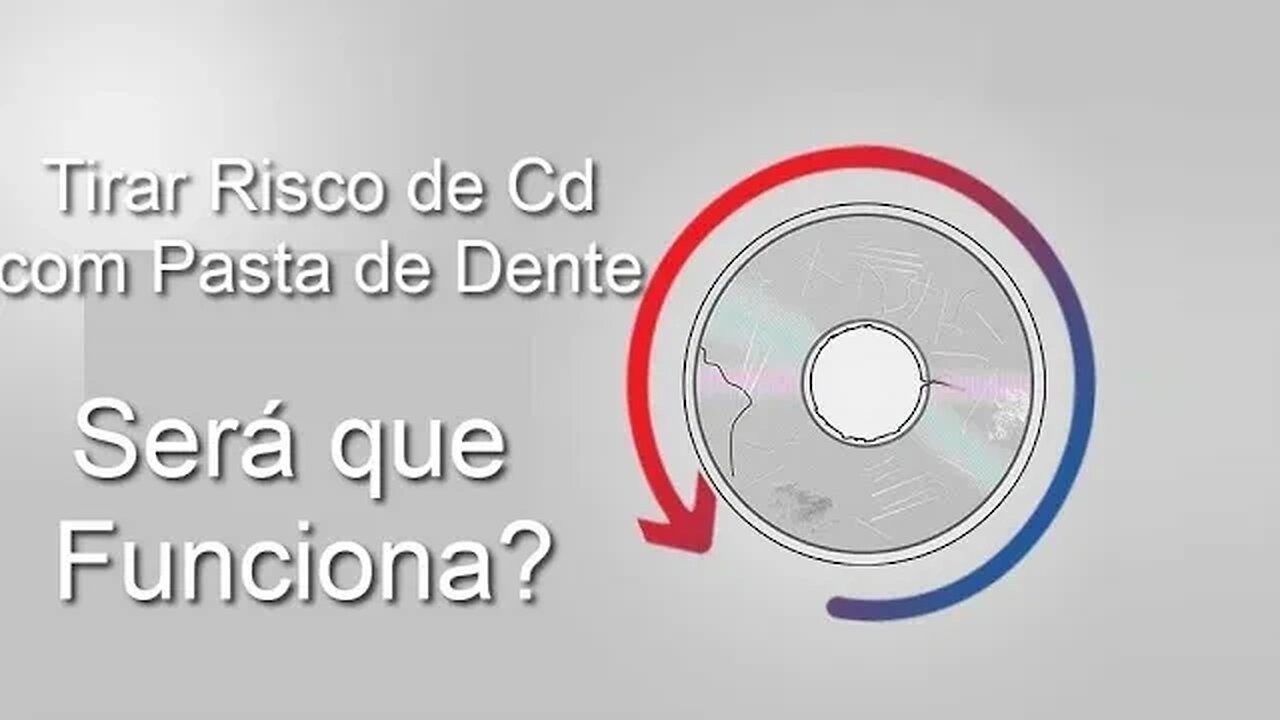 Tirar Risco de CD com Pasta de Dente Será que Funciona? Testamos e Conto o Resultado pra Você