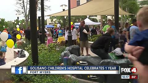Golisano Children's Hospital celebrates 1 year