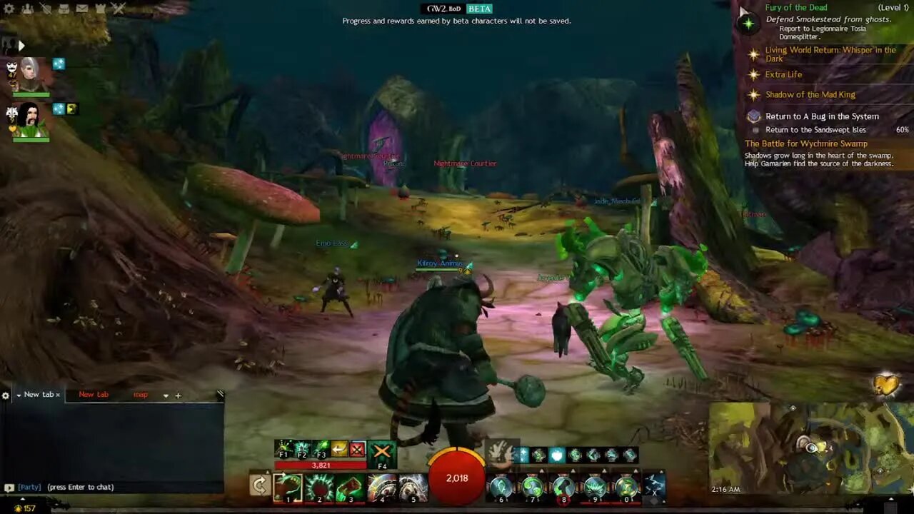 Guild Wars 2 with Mr. Nobody and Kilroy! Trying out the 3 latest beta specializations!