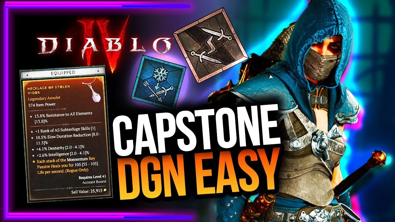 LVL 70 CAPSTONE DUNGEON IS EASY | DIABLO IV