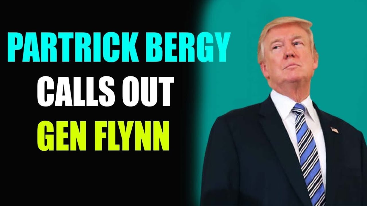 GEN. FLYNN CALLED OUT BY PATRICK BERGY! 16 FF OBJECTIVE TO OBTAIN PELOSI'S LAPTOP