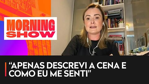 Júlia Zanatta sobre caso envolvendo Márcio Jerry: “Em nenhum momento eu falei em assédio”