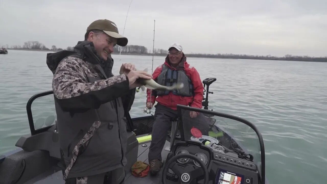 Early Season Walleye on the Detroit River