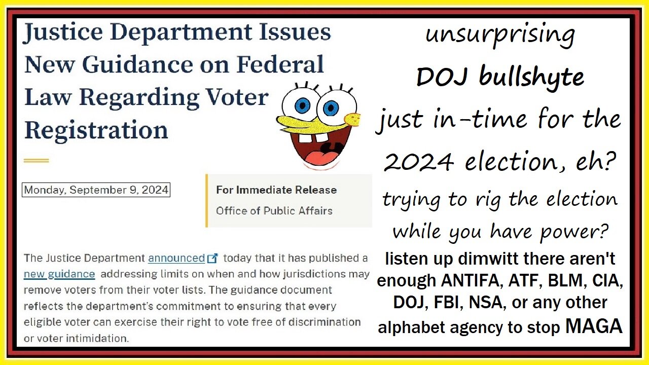 DOJ bullshyte 2024