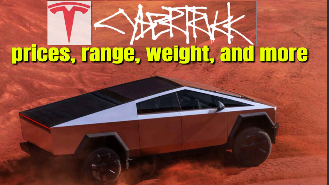 Tesla Cybertruck Delivery Specifications
