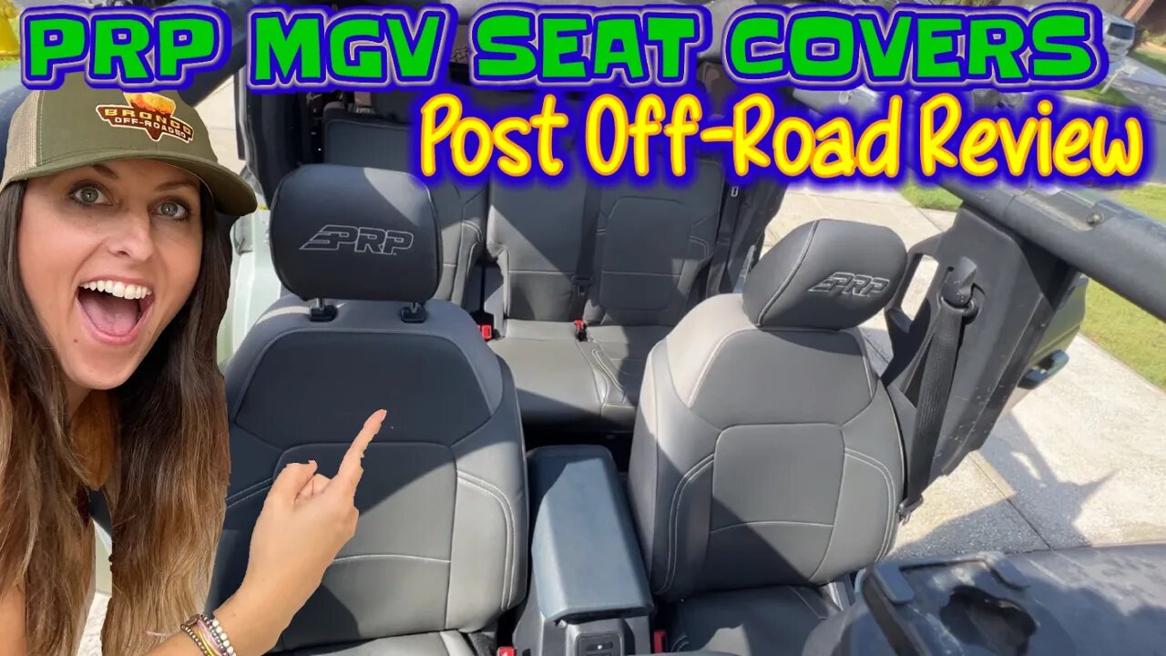 Full Review of PRP Seat Covers for Ford Bronco | Kid & Off-Road Tested