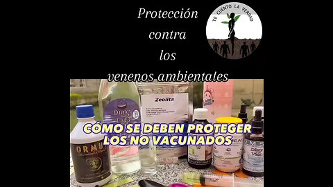 LIMPIEZA PARA VACUNADOS CON DIOXIDO DE CLORO , ZEOLITA , DMSO , TIERRA DE DIATOMEAS , ORMUS ,
