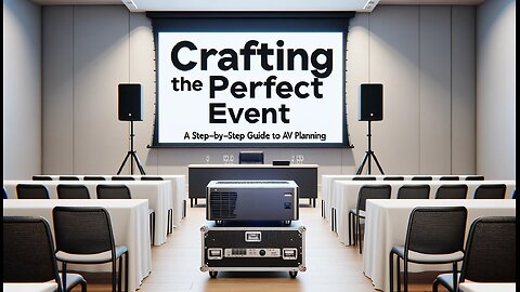 Crafting the Perfect Event: Step-by-Step AV Planning Guide for Flawless Execution