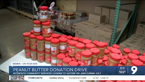 Interfaith Community Services looks to collect 10K jars of peanut butter in the month of July