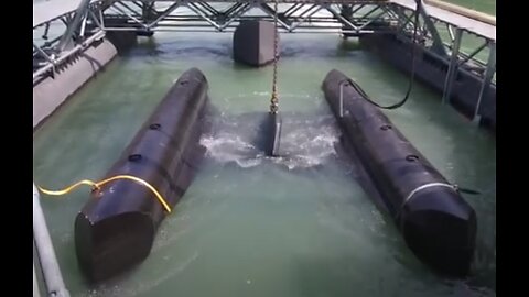 Hydro Power Plant - Strömungsturbine (Wasserturbine)