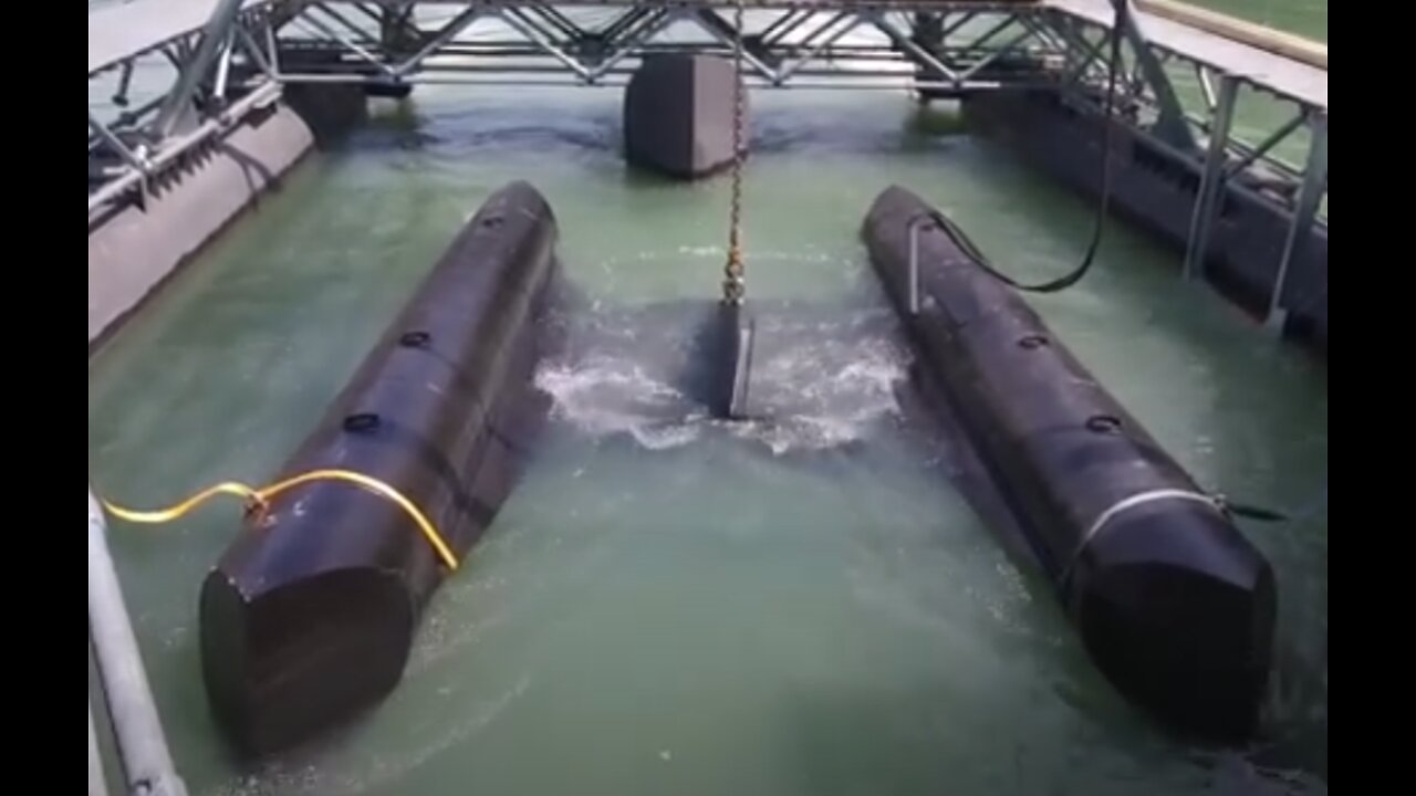 Hydro Power Plant - Strömungsturbine (Wasserturbine)