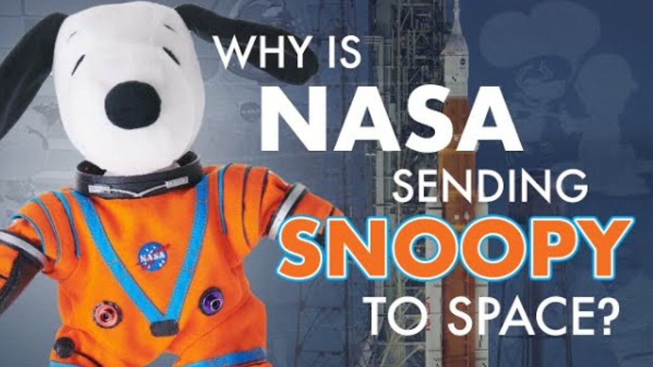 Snoopy is Going to Space on NASA's Artemis I Moon Mission