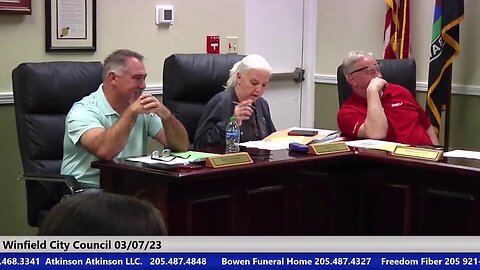Winfield City Council March 07 2023