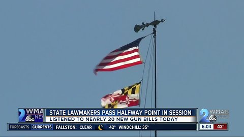 Maryland lawmakers debate 19 new gun laws