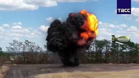 Unexploded fragment of British Storm Shadow missile destroyed by controlled explosion