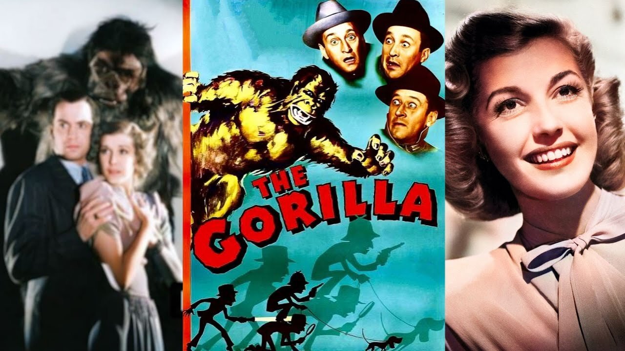 SEGURE ESTE GORILLA (1939) The Ritz Brothers, Anita Louise e Lionel Atwell | Comédia, Terror | P&B