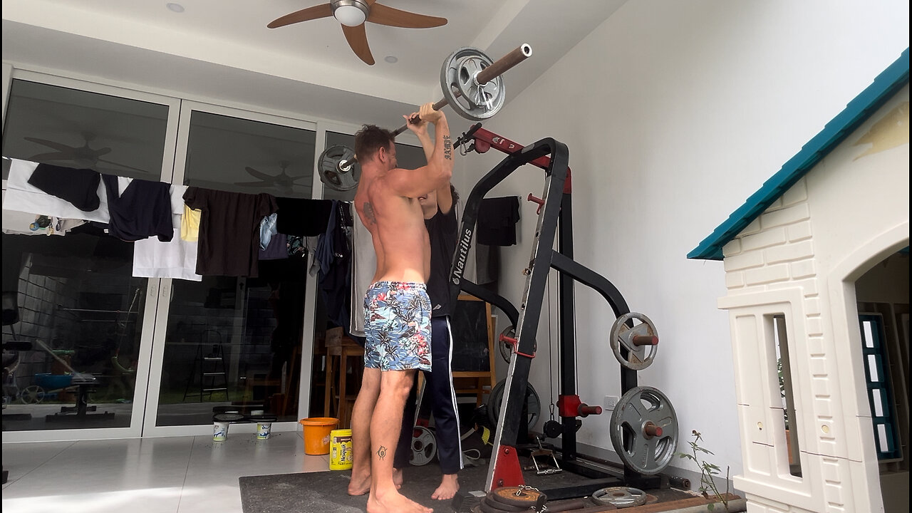 Father & Son Workout - Cut Day 78 - Shoulders with 1 Set to Failure