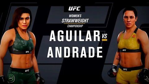 EA Sports UFC 3 Gameplay Jessica Andrade vs Jessica Aguilar