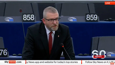 Grzegorz Braun ostre słowa do włoskiego europosła Alberico Gambino